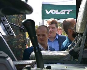 Related photo «‎MWTP OJSC PRESENTED THE VOLAT MOTOR VEHICLES FOR MINSK CITY DAY» №1